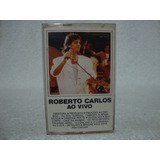 Fita Cassete Original Roberto Carlos- Ao Vivo