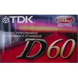 Fita Cassete Tdk D60