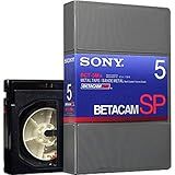 Fita Cassette Sony Bct-5ma Betacam Sp Vídeo 5 Minutos (pequena) Fita Cassette Sony Bct-5ma Betacam Sp Video 5 Minutos (pequena)
