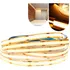 Fita Cob Super Led 5 Metros 320led/m 12v Ip20 Alto Brilho Luz Branco-quente S/ Fonte