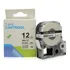 Fita Compativel Lc-4wbn4 Rotulador Epson Branca 12mm Lw300