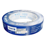 Fita Crepe Tigre Azul 24mm X 50m Profissional