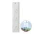 Fita Cross Clip Strip 12 Ganchos Branco   100 Unidades