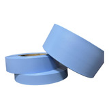 Fita De Borda Casa Das Fitas Azul Neon Tx 64mm Com 10mts
