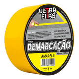 Fita De Demarcação Pvc 30 Metros Sinalização Cores Variedade