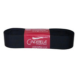 Fita De Gorgurao 22mm 10m  Preto Cinderela Unidade
