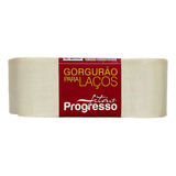 Fita De Gorgurão Laço 38mm Progresso Nº9 Com 10 Metros Cor Off White