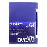 Fita De Vídeo Dvcam Sony Pdv-64n 64 Minutos Para Tape Hdv