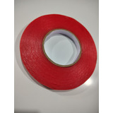 Fita Dupla Face Liner Vermelho 12mm 50 Metros