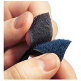 Fita Fecho Com Adesivo 20mm X 5mts Macho E Fêmea Cor Preto