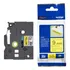 Fita Industrial Brother Tze-s621 9mm Preto/amarelo