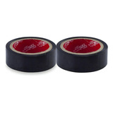 Fita Isolante Force Line 18mm X 10 Metros Preta Kit C/2