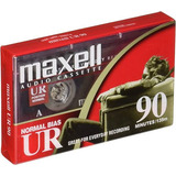 Fita K7 Audio Cassete Nova Lacrada Virgem Maxell Ur-90