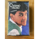 Fita K7 Cassete - Caetano Veloso - Caetanear - 1985