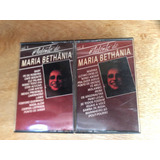 Fita K7 Cassete Maria Bethânia O Talento Vol. 1 E 2