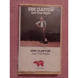 Fita K7 Eric Clapton Just One Night De Época Americana 