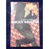 Fita K7 Ricky Martin Livin' La Vida Loca Single De Época 