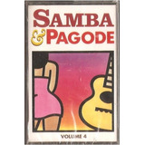 Fita K7 Samba E Pagode Vol 4- Cassete -c/ Wander Pires Dicro