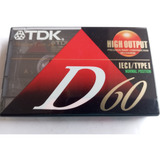 Fita K7 Tdk D60