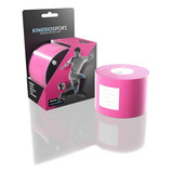 Fita Kinesio Sport 5cm X 5m Cor Rosa chiclete