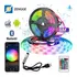 Fita Led 5050 Rgb 16cores Bluetooth Controlador App Ip65