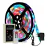 Fita Led Digital 6803 Rgb + Controle 328 Efeitos12v Fonte 110v/220v - 5m