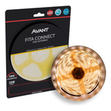 Fita Led Externa Connect 10w 5m 2700k Luz Amarela Avant 220v