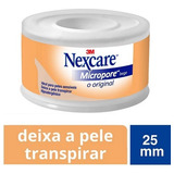 Fita Micropore Bege Nexcare 25mm X 4 5m
