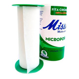 Fita Micropore Branca 10cm X 4 5 M   01 Unid  Missner