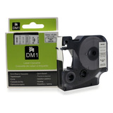 Fita P  Rotuladora Portátil 3m Pl 100 Vinil 12mm 18444 Dymo Cor Branco