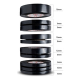 Fita Para Bronzeamento Kit 5 Rolos Com 10 Medidas Decolux 20 Cor Preto