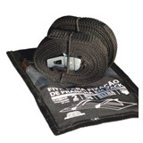 Fita Rack Extensora De 5m Para Transporte De Prancha De Surf Cor Preto