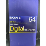 Fita Sony Betacam Digital 64 - Bct-d64l