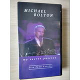 Fita Vhs Cantor Michael Bolton Live Catania (italia) Mai/99