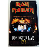 Fita Vhs Iron Maiden: Donington Live 1992