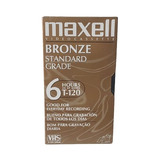 Fita Vhs Maxell Bronze