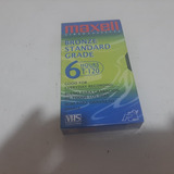 Fita Vhs Maxell T 120   Bronze Standard Grade