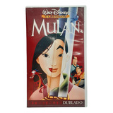Fita Vhs Mulan Disney