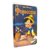 Fita Vhs Pinocchio Walt