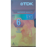 Fita Vhs Tdk Superior Quality T120 / Standard Grade .