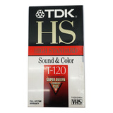 Fita Vhs Tdk T