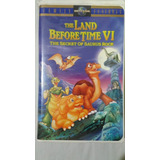 Fita Vhs-the Land Before Time Vl-the Secret Of Saurus Rock 