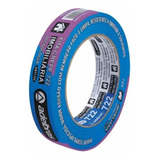 Fitas Crepe Azul 722 24mmx50m Anti Uv - Adelbras Com 3 Rolos