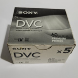 Fitas Dvc Sony Premium ( Fitas Vhs 60 Minutos)