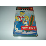 Fitas V.h.s. - Popeye E Filho-desenho