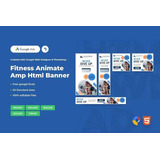 Fitness Animate Ads Template