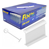 Fix Pin Antifurto Pino Tag 25mm Com 50 000 Pinos Cor Neutra