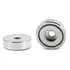 Fixador Magnético 25 Mm Com Furo Força Aproximada 15kg 5 Uni