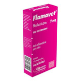 Flamavet Para Cães 2mg Com 10 Comprimidos Agener   Original