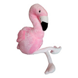 Flamingo Fofinho Decoração Quarto E Festa Infantil 34cm